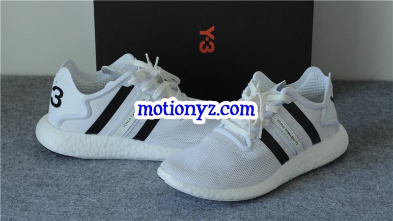 Real Boost Adidas Y3 YOHJI RUN White